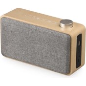 Resim Taşınabilir Ahşap Bluetooth Hoparlör Kablosuz Subwoofer Stereo Ses Kutusu Destek Müzik Çalar | Taşınabilir Hoparlörler (Sarı Ahşap Tahıl)(Yurt Dışından) 