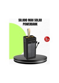 Resim Bfs Güneş Enerjili Powerbank Dijital Göstergeli Taşınabilir Güç Kaynağı Çok Renkli 