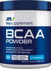 Resim Mysupplement Bcaa Aminoasit Powder 250G 