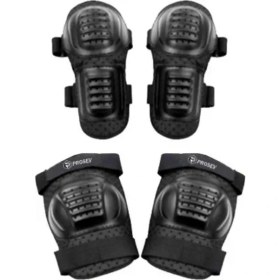 Resim Motoanl Motosiklet Dizlik Dirseklik Set Bantla Sıkma ve Hava Alma Özellikli Motor Dizlik Dirseklik Takımı 