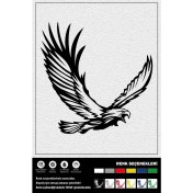 Resim Ecce Kartal Stıcker 25 x 25 cm 