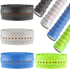 Resim Bu 4 parça set, tekne şeklinde yastıklama, kaymaz, su emici, nefes alabilir, yumuşak ve kalınlaştırılmış dış kauçuk tutamak özelliklerine sahiptir; tenis, squash ve badminton için uygundur 