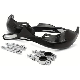 Resim Cloudstore Universal Dirt Bike 7/8'' & 1 1/8'' Koruma, Yz Wr Ttr Xt Tw Atv Enduro Motocross Siyah 