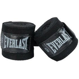 Resim Everlast 120 Handwrap 305 Cm Siyah Boks Bandajı P00003243 