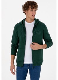 Resim U.s. Polo Assn. Erkek Koyu Yeşil Hırka Örme 50313719-vr079 Koyu Yesıl 