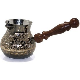 Resim Pirinç Cezve 4'' İnç Model 3 Çok Renkli 