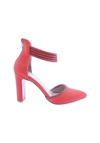 Resim Dgn 315-23y Kadin Topuklu Ayakkabi Orange Scuba 