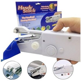 Resim Mini El Tipi Dikiş Makinesi Taşınabilir Pratik Acil Dikiş Çözümü 