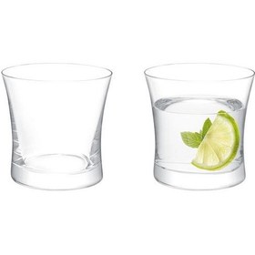 Resim Madame Coco Grace 4'lü Kristal Su Bardağı Seti - 280 Ml Çok Renkli 