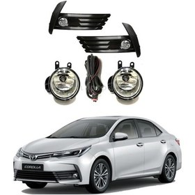 Resim Toyota Corolla Uyumlu 2017-2018 Sis Lambası Farı Full Set 