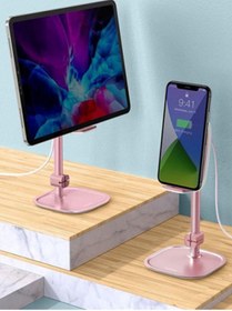 Resim Westus 15w Wireless Hızlı Şarj Aleti Cihazı Xiaomi Pad 11" Uyumlu Masaüstü Telefon-tablet Tutucu Stand 