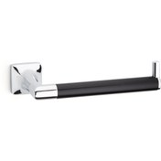 Resim System Krom Siyah Tuvalet Kağıtlığı (BA1004 002 CR-AL6) 