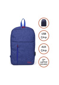 Resim İbag 17 Kırçıllı Lavanta Laptop Sırt Çantası 