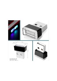 Resim Omeniv 3 adet usb led lamba laptop otomobil notebook ambiyans 