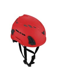 Resim Novahub Dağcı Kaskı Bisiklet Güvenlik Kaskı Baş Lambası Optik, Yürüyüş Tırmanma Mağara Keşfi İçin Kırmızı Kırmızı 