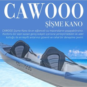 Resim Cawooo Koltuklu Şişme Kano 2 Kişilik 