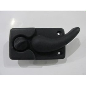 Resim Renault Master- 2- 04/10 Orta Kapı İç Açma Kolu Sağ Pütürlü Siyah Hushan 