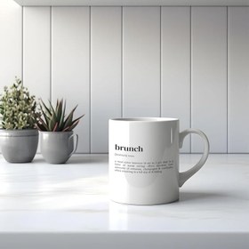 Resim Tanım Kupa Brunch, Kahve Kupa, Brunch Aşığı, Komik Hediye, S İngilizce Kupa 