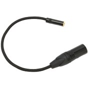 Resim Yaleker 0.3m Nylon + Aluminyum Kablo: 3.5mm Dişi'den 3pin Xlr Erkek Konnektöre, Ses Enstrümanları Ve Mikserler İçin Kararlı Transmisyon Diğer 
