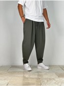 Resim Yeşil Pileli Yarım Şalvar Coc2137 Haki 