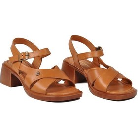 Resim Pierre Cardin Taba Kadın Topuklu Sandalet Pc-54622 Z 