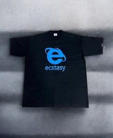Resim Internet Explorer Tee - Oversize / L / Siyah 