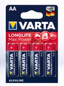 Resim Varta Longlife Max Power 4706 LR6 AA Kalem Pil 4 x 20'li Varta