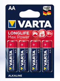 Resim Varta Longlife Max Power 4706 LR6 AA Kalem Pil 4 x 20'li 