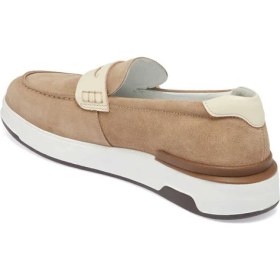 Resim Tergan Vizon Hakiki Süet Deri Erkek Loafer - E24I1AY56786-A02 