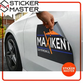 Resim Araç Magnet | Sökülebilir Mıknatıslı Oto Reklam Tabelası - 60x200cm 