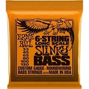 Resim Ernie Ball P02838 Slinky Nickel 32-130 (6 Telli) Bas Gitar Teli 