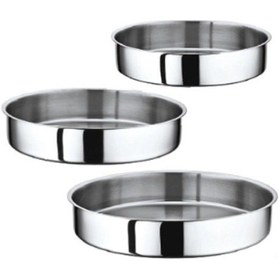 Resim Oms 4006 Çelik Fırın Tepsi Seti 