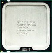 Resim Intel Pentium E5200 Çift Çekirdekli 2.50 Ghz 800 Mhz 2 MB LGA775 CPU İşlemci 