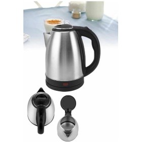 Resim Yeni Nesil Saplı Uzun Ömürlü Paslanmaz Çelik Su Isıtıcı Kettle 
