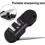 Resim 4'ü 1 Arada Taşınabilir Tungsten Çelik Öğütücü - Açık Hava Kampı, Avcılık & Ev Mutfak Kullanımı için Çok Fonksiyonlu 