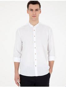Resim Pierre Cardin Erkek Beyaz Gömlek Desenli 50288526-vr013 Beyaz 