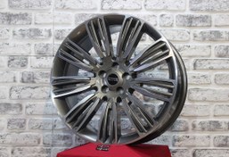 Resim R1 Wheels 22 inç 5*120 ET49 Füme Jant Takımı (J-645) 