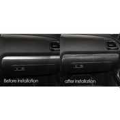 Resim Besthome1 2009-2016 Scirocco R Rhd İçin Karbon Fiber Gösterge Paneli Şeridi - Kolay Montaj, Estetik Dekorasyon 