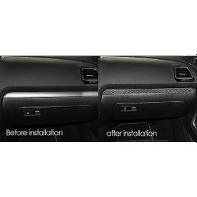 Resim Besthome1 2009-2016 Scirocco R Rhd İçin Karbon Fiber Gösterge Paneli Şeridi - Kolay Montaj, Estetik Dekorasyon 
