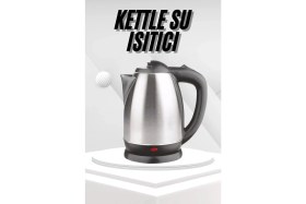 Resim TKÇ Yeni Nesil Saplı Uzun Ömürlü Paslanmaz Çelik Su Isıtıcı Kettle 