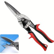 Resim Metal levhaları kesmek için tasarlanmış havacılık kesme aleti seti, Sol, Sağ, Düz ve Uzun dört havacılık bıçağı içerir. Endüstriyel metal levha kesimi ve folyo ince kesimi için uygun ağır hizmet tipi metal aletler. 