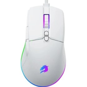 Resim Gamebooster GB-M12W USB Kablolu 12800DPI Beyaz Vital Rgb Aydınlatmalı Oyuncu Mouse 