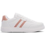 Resim Slazenger Zıpper I Kadın Sneaker Ayakkabı Beyaz / Pembe Beyaz - Pembe 