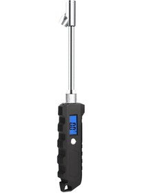 Resim Aubyhe Kamyonlar İçin Dijital Tansiyon Ölçer Yüksek Hassasiyetli Uzun Çubuk Tipi Led Ekranlı 4 Ölçüm Birimi Psı/kpa/bar/kg/cm² 2 Adet Aaa Pil Dahil 