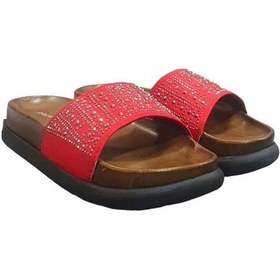 Resim Pierre Cardin Taşlı Dolgu Topuk Günlük Bayan Terlik 001 