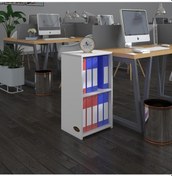 Resim Kenzlife Klasörlük Raflı Attila Byz 70 40 30 Kitaplık Ofis Arkalıksız Çok Renkli 