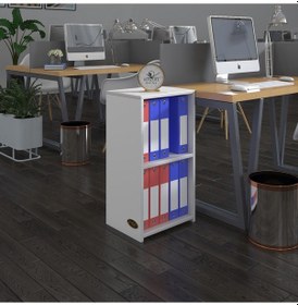 Resim Kenzlife Klasörlük Raflı Attila Byz 70 40 30 Kitaplık Ofis Arkalıksız Çok Renkli 