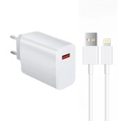 Resim Winex Pro UsbA 67W UsbA to Lightning 3m Kablolu Hızlı Şarj Aleti Set 