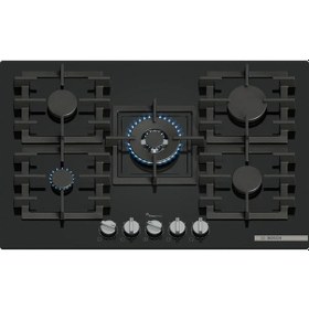 Resim Bosch PPQ7A6I45 Ocak Gazlı Sert Cam 