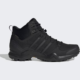 Resim adidas Terrex Swift R2 Mid Gore-Tex Erkek Siyah Outdoor Ayakkabı 